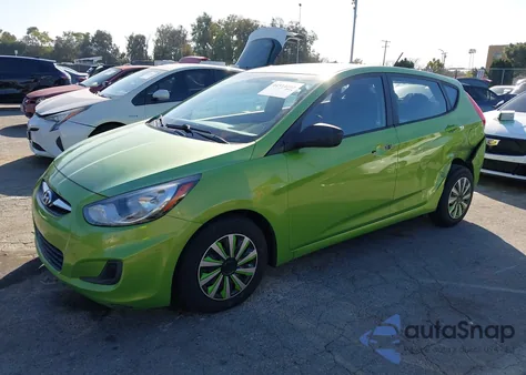 2013 Hyundai Accent Gs из США, поврежденный, VIN KMHCT5AE2DU071268